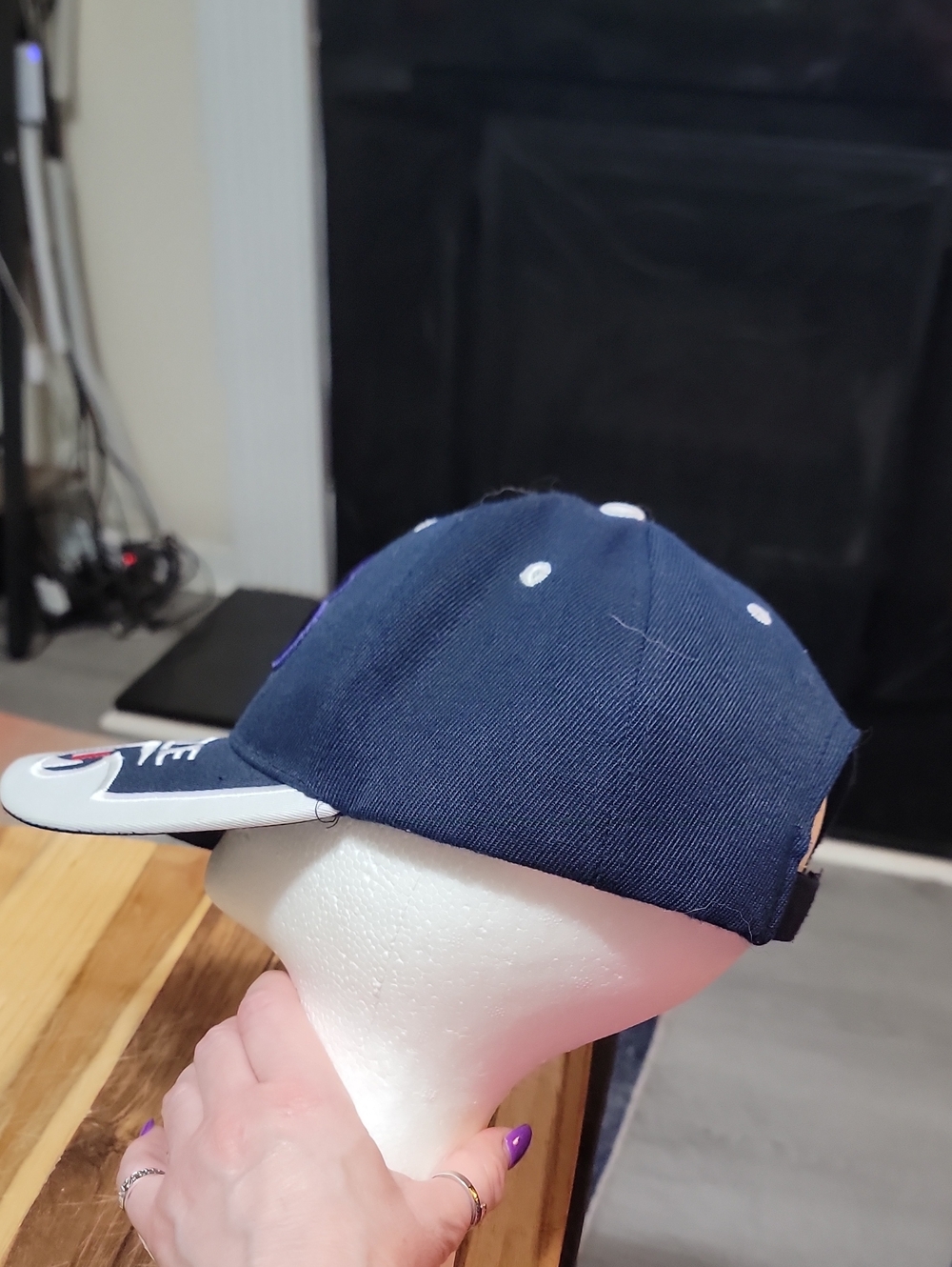 Firenze Embroidered Baseball Cap - Picture 4 of 6